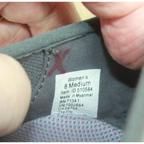 LL Bean Back Cove Stretch Slip Ons Nubuck Gray Size 8 M - Picture 9 of 9